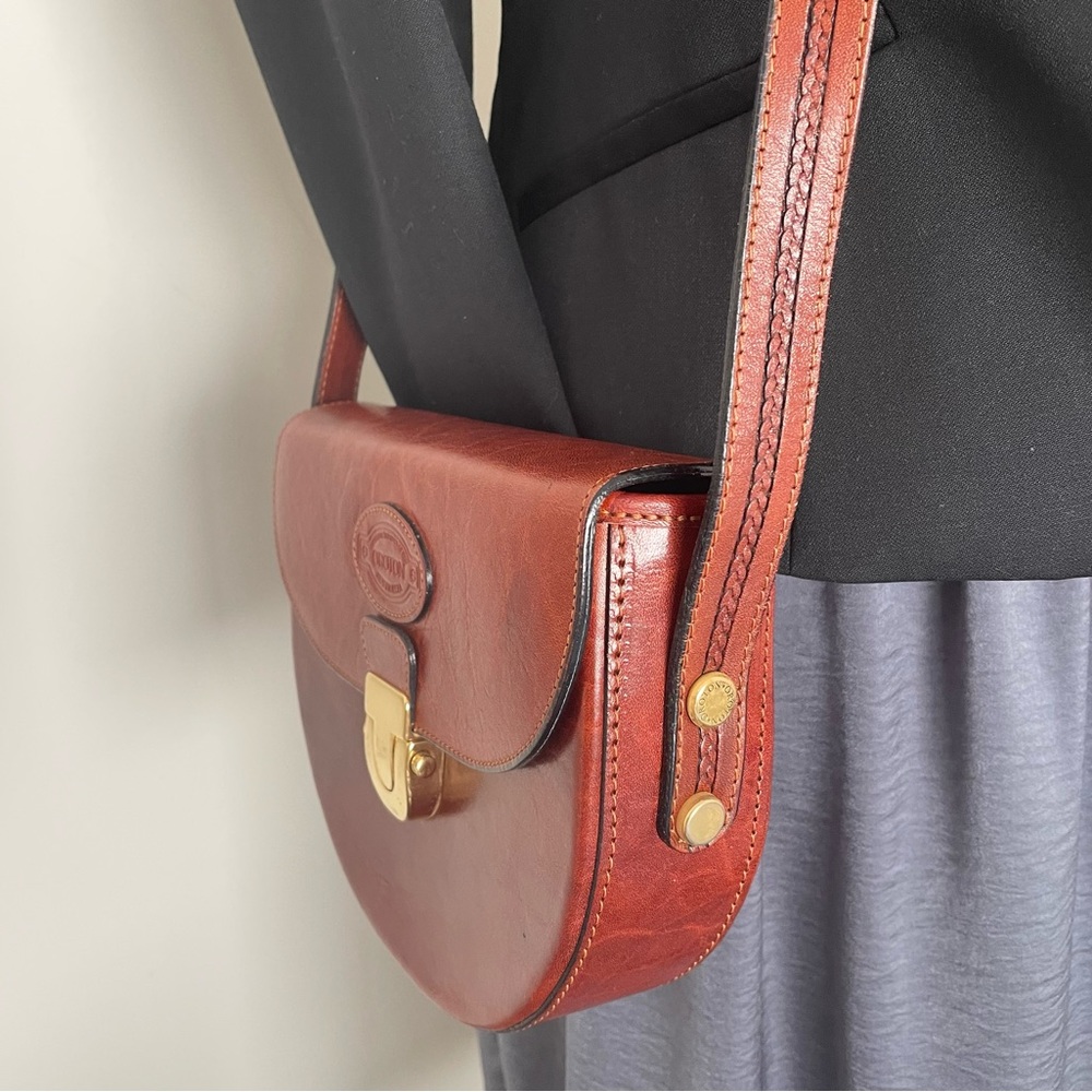 ❌SOLD❌Rare Vintage Oroton Crossbody🤎New as💖 Quality Made in Australia 💙 - Picture 3 of 10